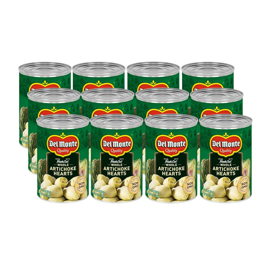 Del-Monte®-Whole-Artichoke-Hearts-14-oz.-Can,-12-Pack-----596