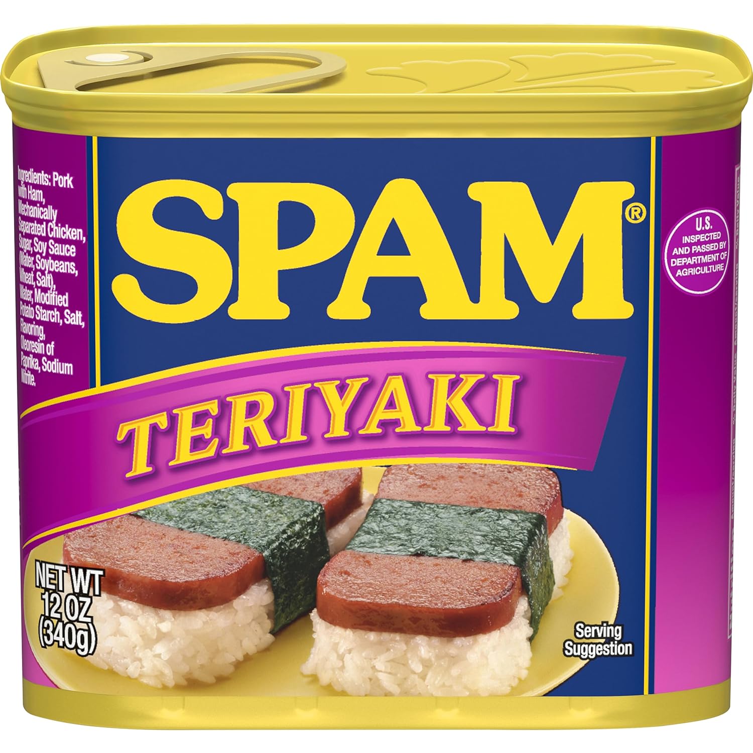 Spam-Teriyaki,-12-Ounce-Can-(Pack-2148