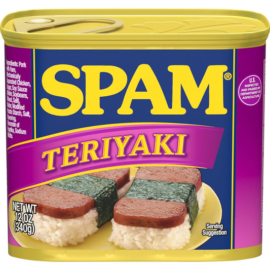 Spam-Teriyaki,-12-Ounce-Can-(Pack-2148
