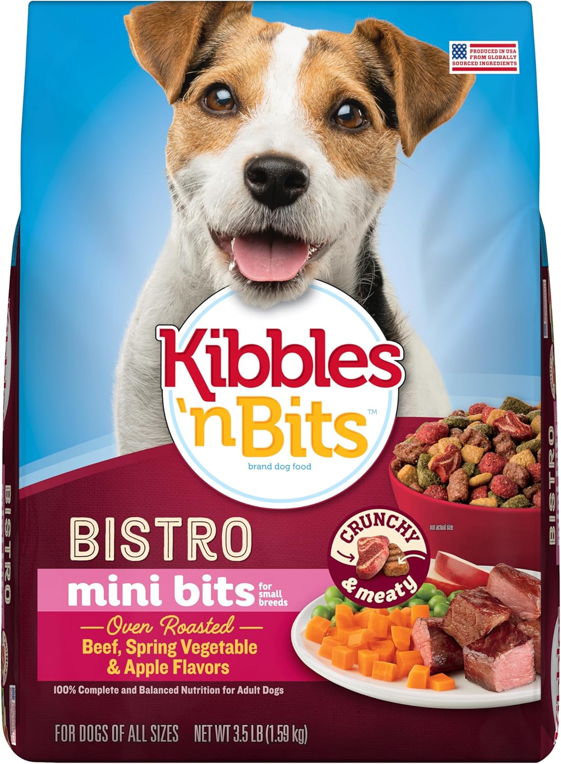 Kibbles-‘n-Bits-Bistro-Mini-Bits-Small-Breed-Dry-Dog-Food,-Oven-Roasted-1890