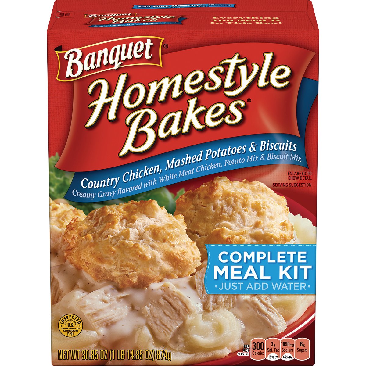 Banquet-Homestyle-Bakes-Country-Chicken,-cajas-de-30.9-onzas-(paquete-de-6)---1142