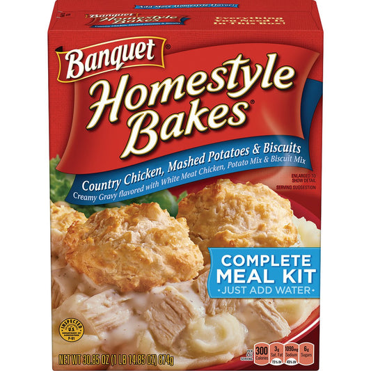 Banquet-Homestyle-Bakes-Country-Chicken,-cajas-de-30.9-onzas-(paquete-de-6)---1142