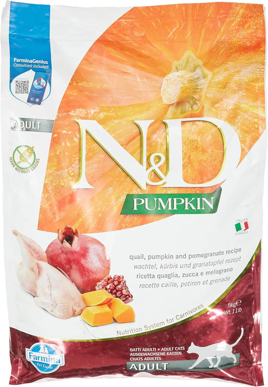 Farmina-N&D,-Cat-Pumpkin-Quail,-11-Pound-------129