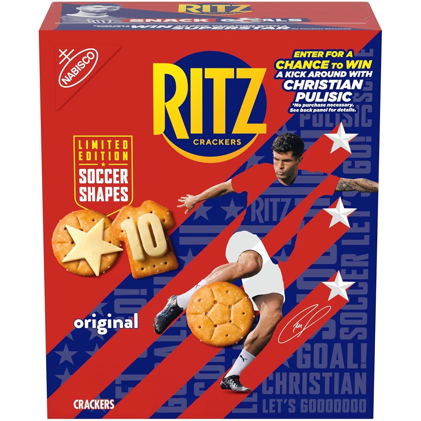 RITZ-Soccer-Shapes-Original-Crackers,-Snacks-for-Kids-and-Adults,-Party--Snacks,-Limited-Edition,-oz-325