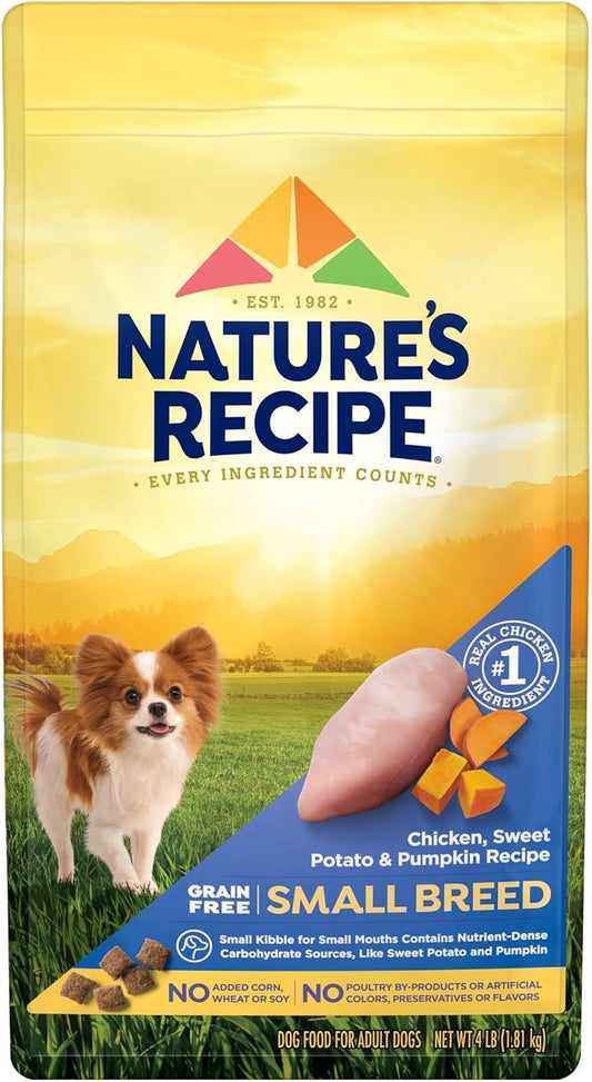 Nature's-Recipe-Grain-Free-Small-Breed-Dry-Dog-Food,-Chicken,-Sweet-Potato-&-2583