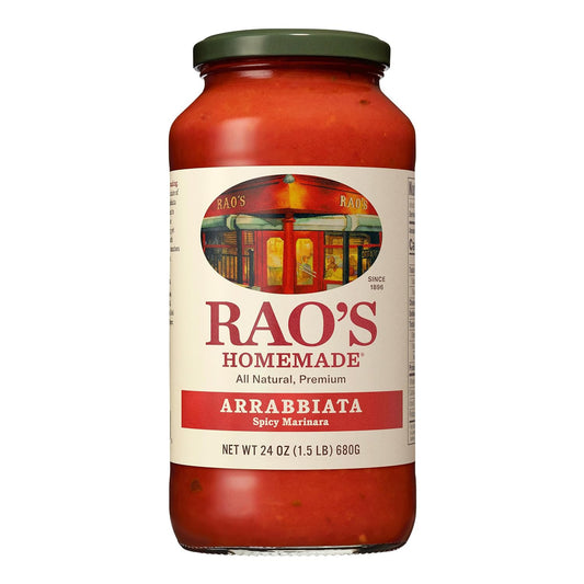 Rao's-Homemade-Arrabbiata-Sauce,-24-oz,-Tomato-Sauce,-Spicy,-All-Purpose,-Keto-2051