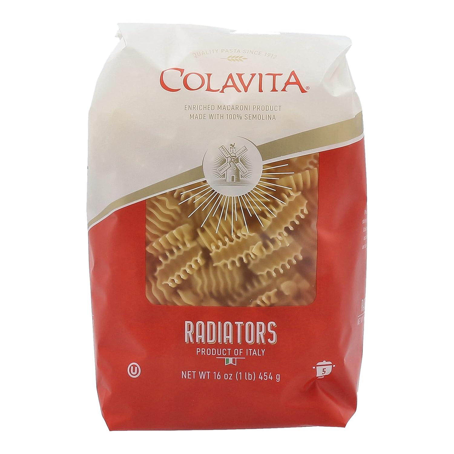 Colavita-Pasta---Radiators,-1-Pound---Pack-of---133