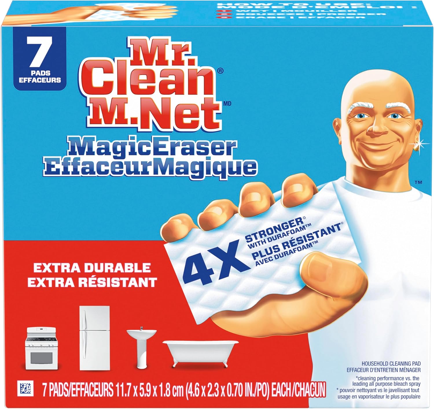 Magic-Eraser-Extra-Durable-Cleaning-Pads-with-Durafoam,-7-Count-4073