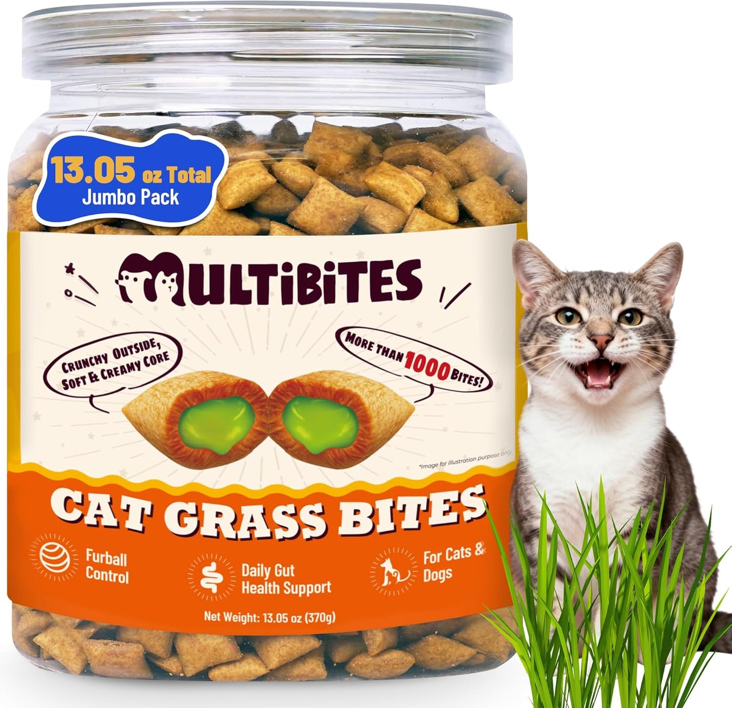 13.05oz-Cat-Grass-Treats-for-Indoor-Cats-with-Taurine-for-Cats---577