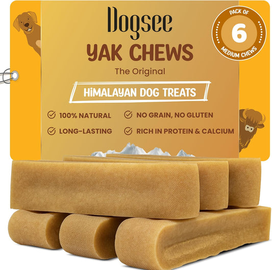 Dogsee-Original-Yak-Cheese-Himalayan-Dog-Chews-1lb-(Medium---6-1-2739