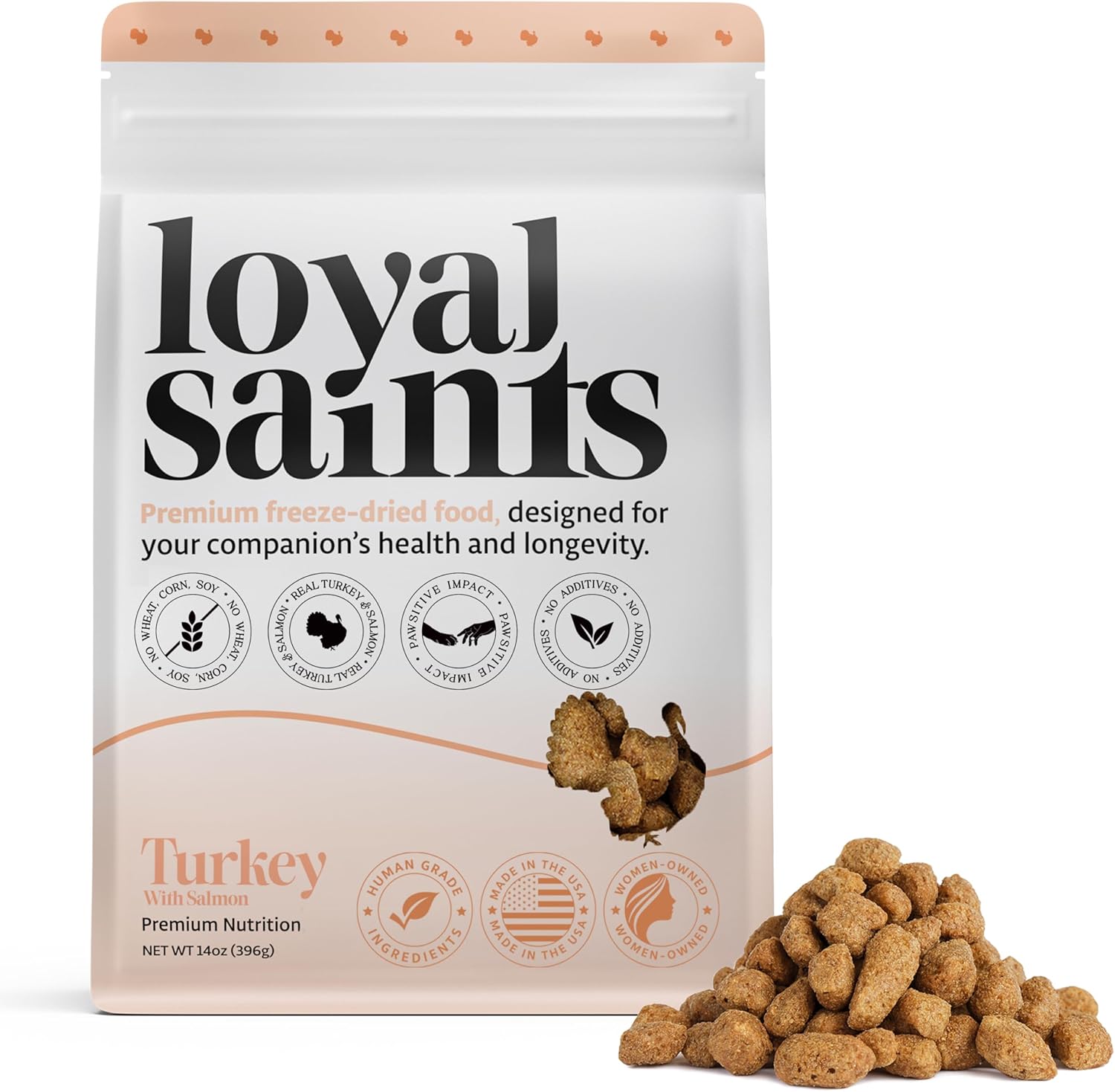 Freeze-Dried-Raw-Dog-Food---Premium-Turkey-and-Salmon-Flavor-with-High-488