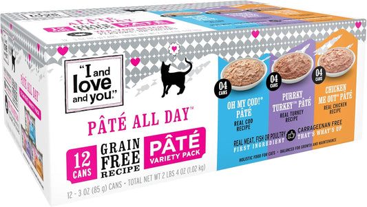 I-AND-LOVE-AND-YOU,-Cat-Food-Variety,-2350