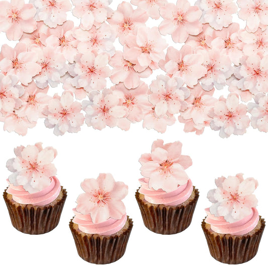 Gyufise-54Pcs-Edible-Cherry-Blossoms-Cake-Decorations-Edible-Cherry-Blossoms-Cupcake-Toppers-Paper-Cake-1954