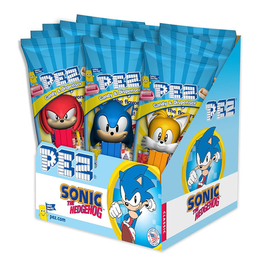 PEZ-Sonic-The-Hedgehog,-0.58-Ounce-Assorted-Candy-Dispensers-2279