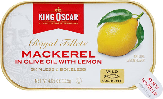 King-Oscar-Skinless-&-Boneless-Mackerel-Fillets-in-Olive-Oil,-4.05-Ounce-Cans-(Pack-162