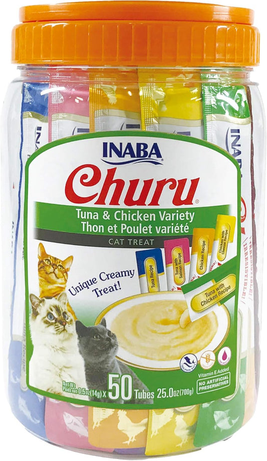 INABA-Churu-Cat-Treats,-Grain-Free,-Lickable,-Squeezable-Creamy-Purée-Cat-Treat/Topper-Vitamin-&-0.51094