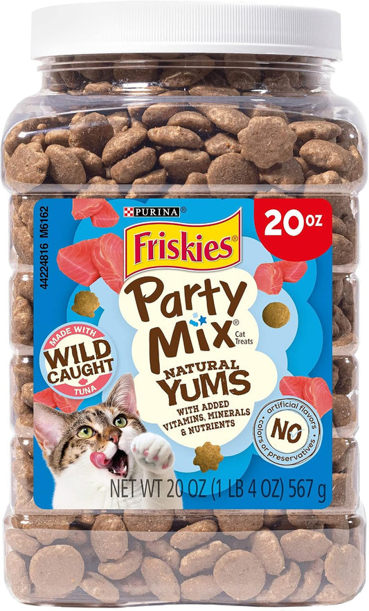 Purina-Friskies-Natural-Cat-Treats,-Party-Mix-Natural-Yums-With-Wild-Caught-Tuna-and-626