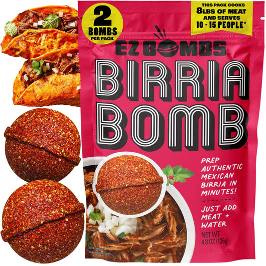 EZ-Bombs-Birria-Bomb-Seasoning,-paquete-de-2-–-Auténtica-de-2374