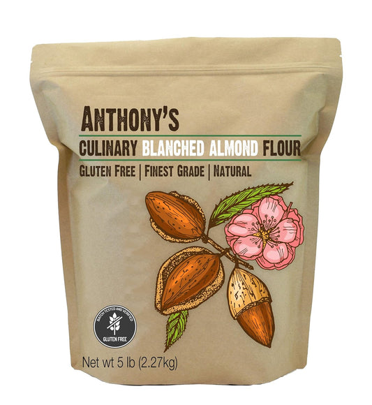 Anthony's-Blanched-Almond-Flour,-Culinary-Grade,-5-lb,-Extra-Finely-Ground,-Gluten-Free,-489