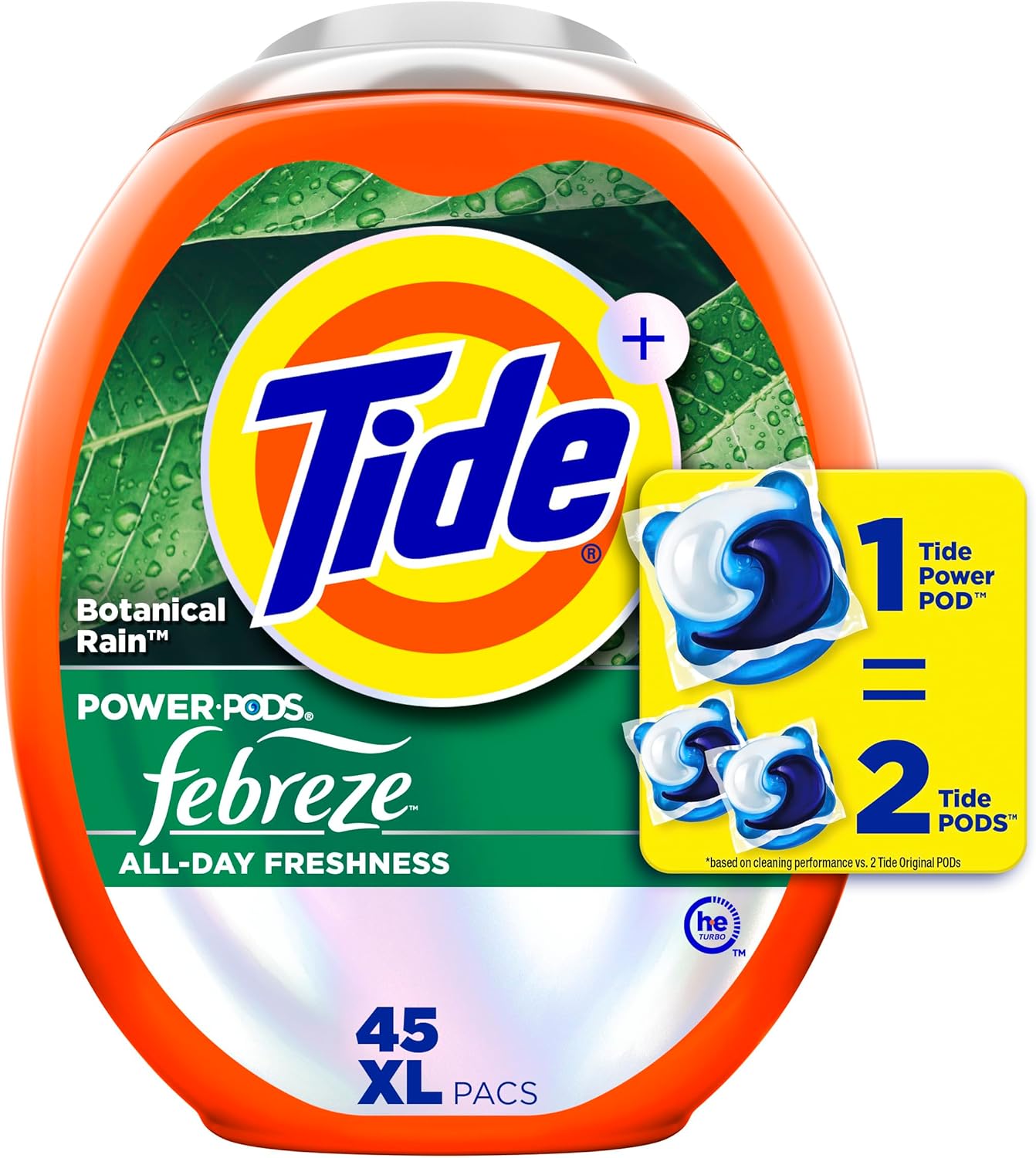 Tide-Power-Pods-with-Febreze-Laundry-Detergent-Pacs,-45-Count,-Botanical-Rain-1514