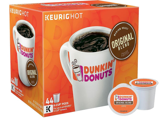 Dunkin'-Donuts-2091512-Original-Blend-Coffee-K-Cup-Pods-Medium-Roast-44/Box--6933---3102