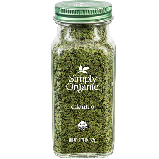 Simply-Organic-Cilantro-Leaf,-Certified-Organic,-Kosher-|-0.78-Ounce-(Pack-of-1991
