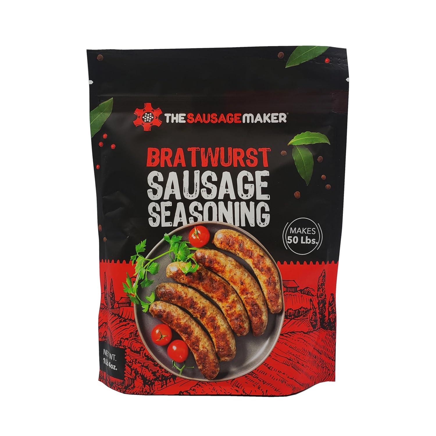 The-Sausage-Maker---Condimento-Bratwurst,-1-lb.-4-oz.---119