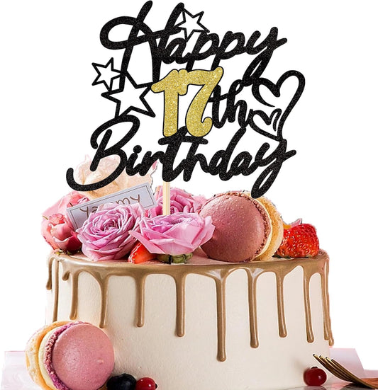 1-Pack-Happy-17th-Birthday-Cake-Topper-4224