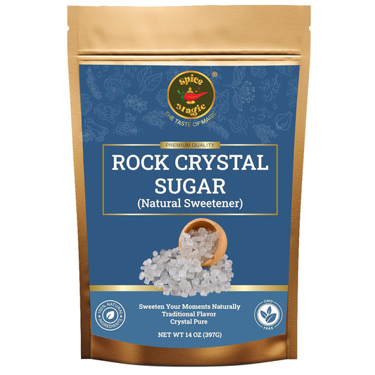 Spice-Magic-Rock-Crystal-Sugar,-14-oz-(400g)-I-Premium-Natural-Cane-Crystals,-for-718