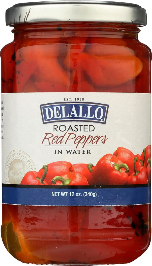 DELALLO-Roasted-Red-Peppers,-12-OZ-------------671