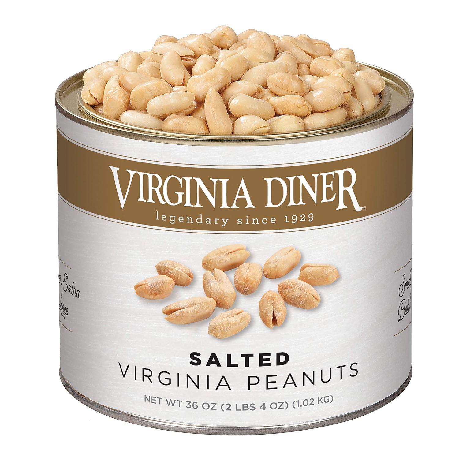 Virginia-Diner-Natural-XL-Blister-Roasted-Virginia-Peanuts,-Heart-Healthy,-All--Natural,-36-Ounce-(2.25-1008