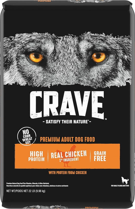 CRAVE-Grain-Free-High-Protein-Adult-Dry-Dog-Food,-Chicken,-22-lb.-Bag,-1855