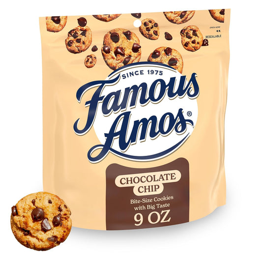 Famous-Amos-Classic-Chocolate-Chip-Cookies,-Bite-Size-Cookies,-Great-for-Sharing,--9-oz-Resealable--2669