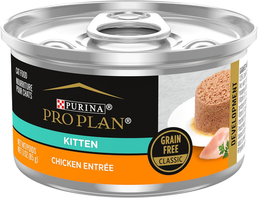 Purina-Pro-Plan-Grain-Free-Pate-Wet-Kitten-Food,-Chicken-Entree-(Pack-24)-oz.1380
