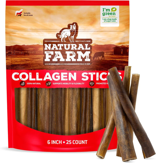 Natural-Farm-Collagen-Sticks-for-Dogs-(6-Inch,-25-Pack),-Odor-Free-Lasting-2308