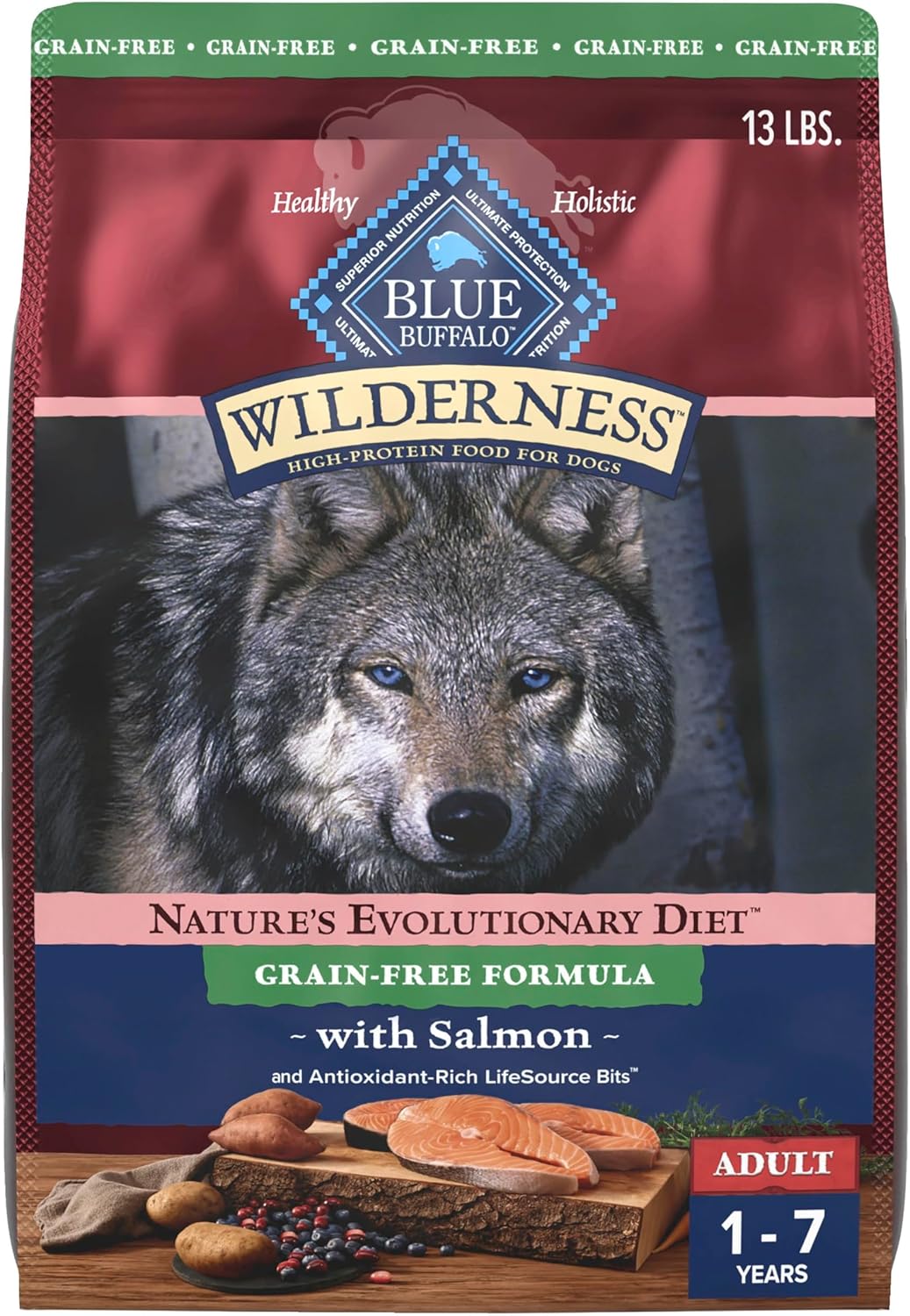 Blue-Buffalo-Wilderness-Adult-High-Protein-Dry-Dog-Food-with-Real-Salmon,-Grain-Free,-Made-883