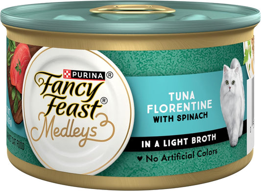 Purina-Fancy-Feast-Wet-Cat-Food,-Medleys-Tuna-Florentine-With-Garden-Greens-in-1606