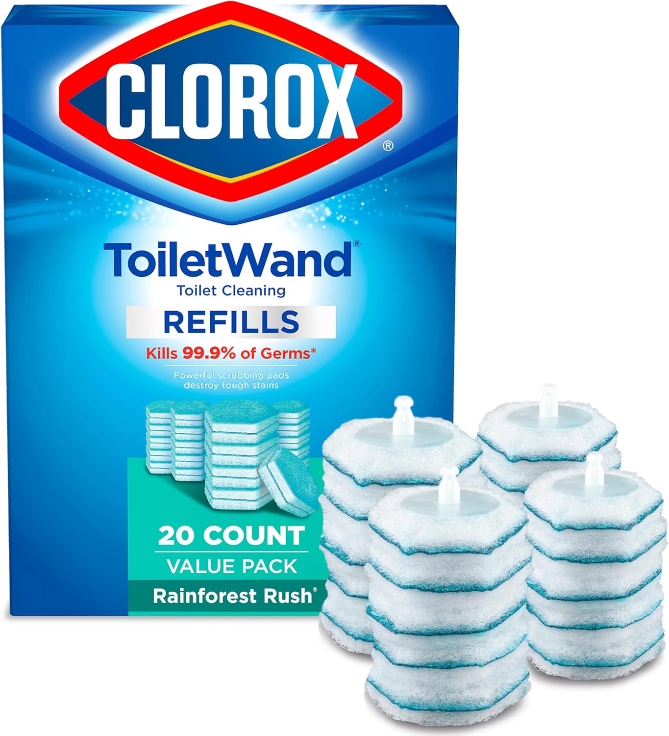 Clorox-ToiletWand-Toilet-Cleaner-Refills,-Toilet-brush,-Rainforest-Rush,-20-Count---------1915
