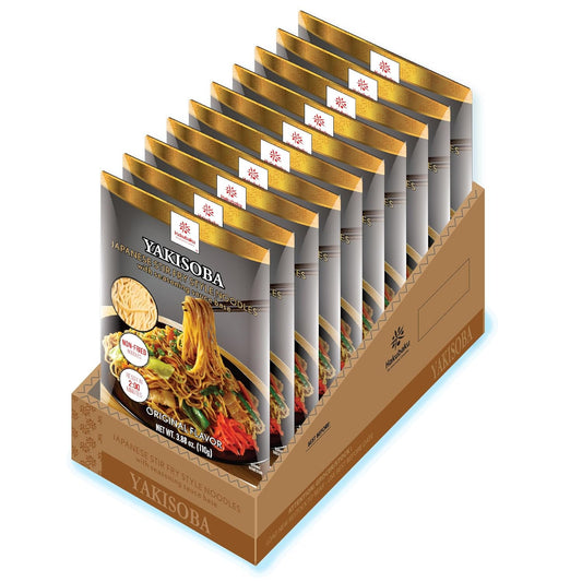 Hakubaku-Fideos-japoneses-estilo-salteado---YAKISOBA-(sabor-original,-paquete--de-285