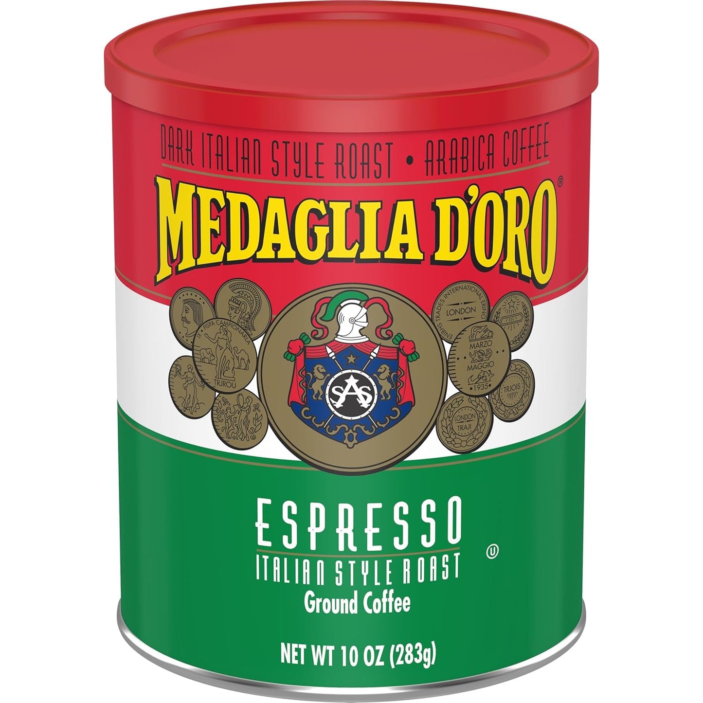 Medaglia-D'Oro-Café-molido-estilo-espresso-italiano,-10-onzas-(paquete-de--2621