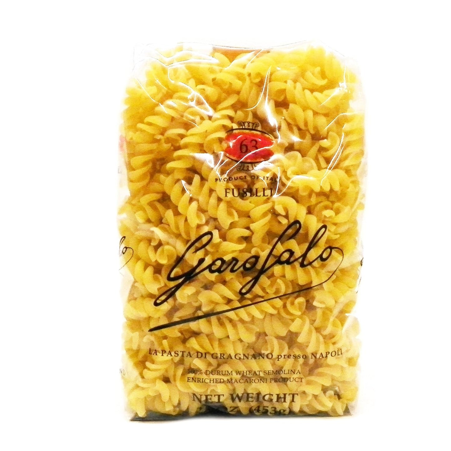 Garofalo---Premium-Durum-Wheat-Semolina-Fusilli-Pasta,-Italian-Bronze-Drawn,-313