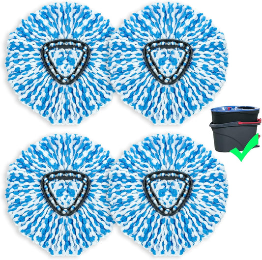 Pack-of-4-Spin-Mop-Replacement-Head-Compatible-with-RinseClean-635
