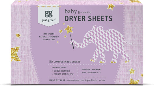Grab-Green-Baby-Dryer-Sheets,-80-Sheets,-Dreamy-Rosewood-Scent,-1503