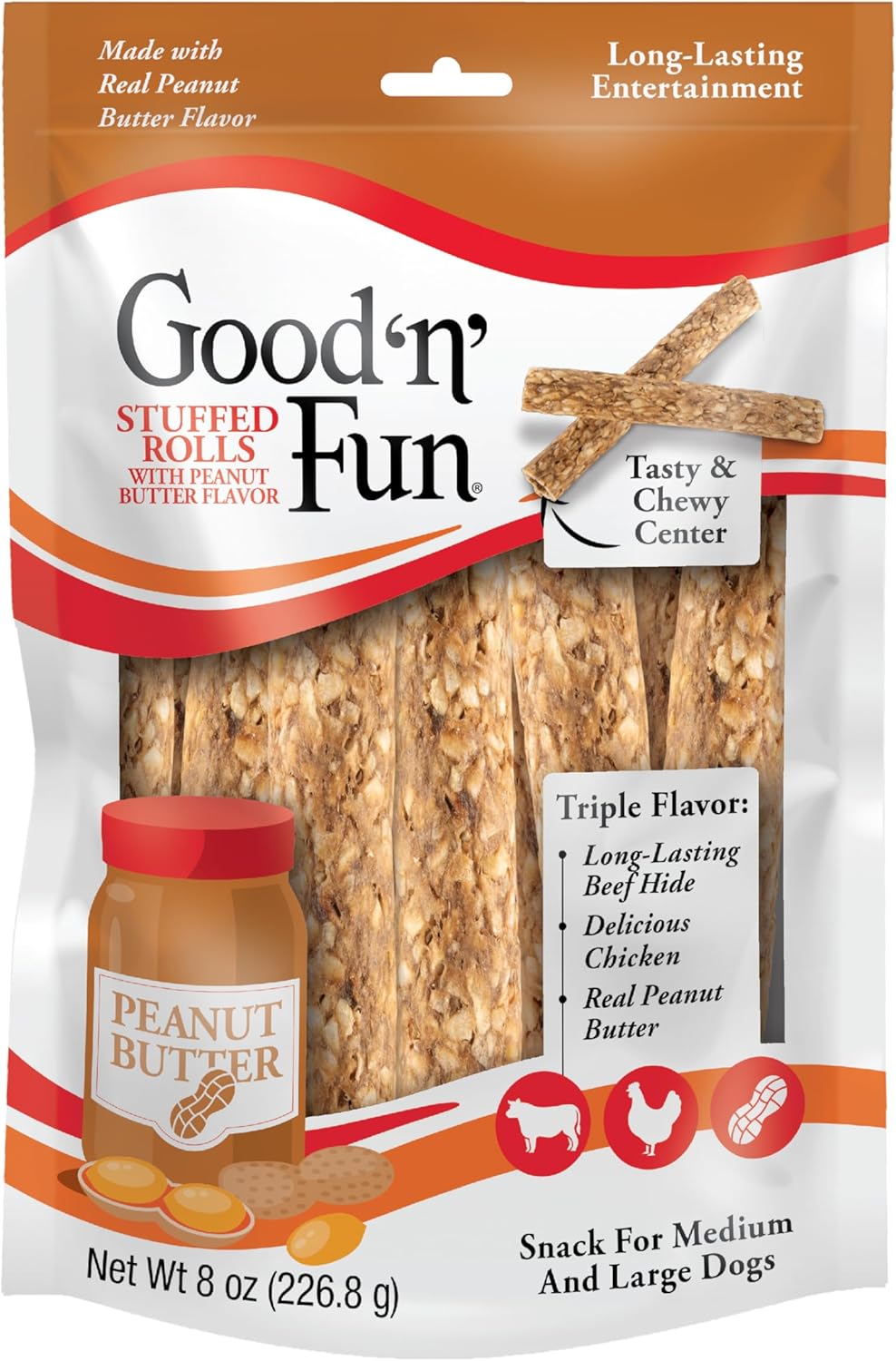 Good-‘n’-Fun-Triple-Flavor-Stuffed-Rolls-with-Peanut-Butter-Flavor,-Ounce,-1227