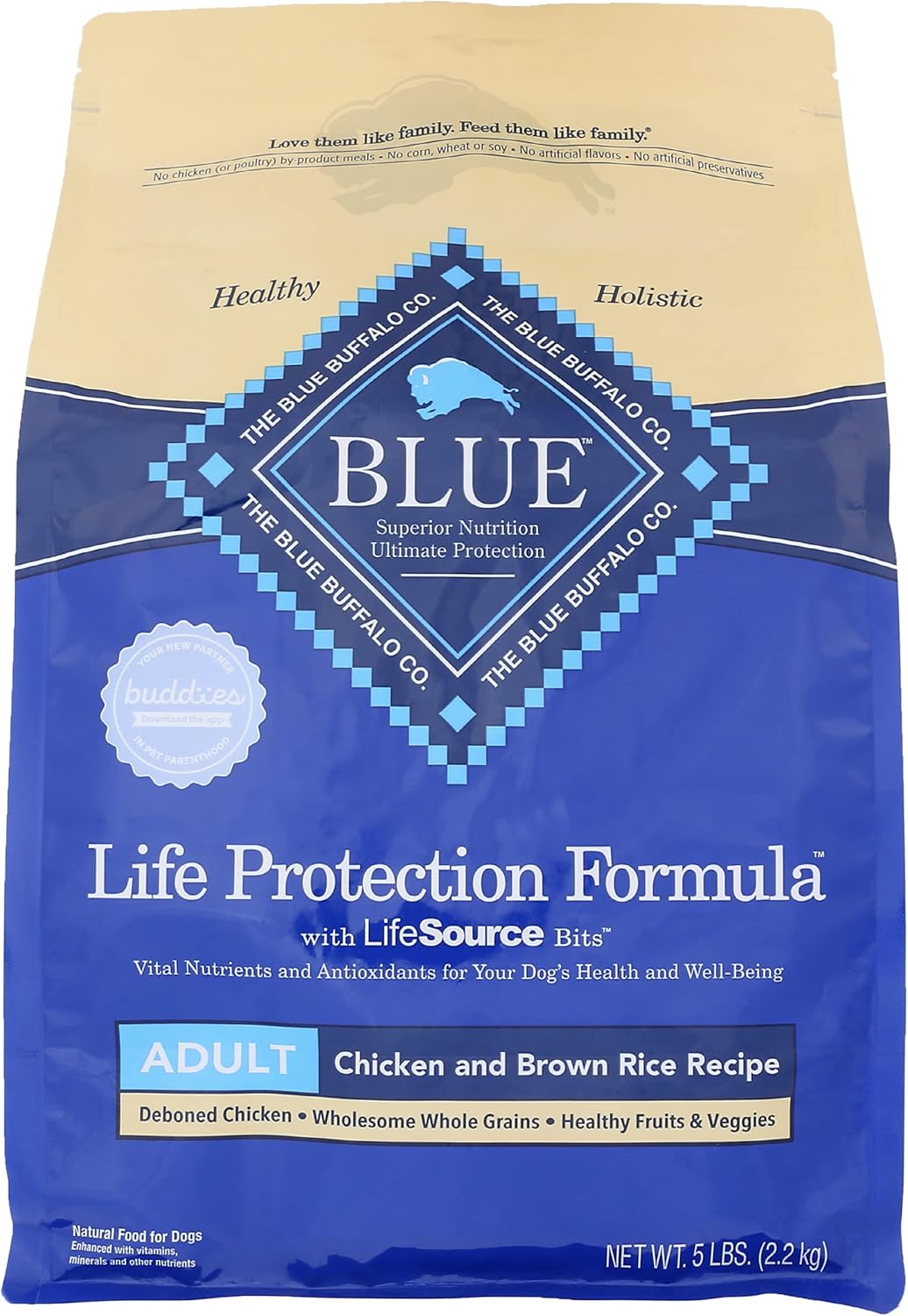 Blue-Adult-Dry-Dog-Food-Life-Protection-Formula,-Chicken-&-Brown-Rice-Recipe,-754