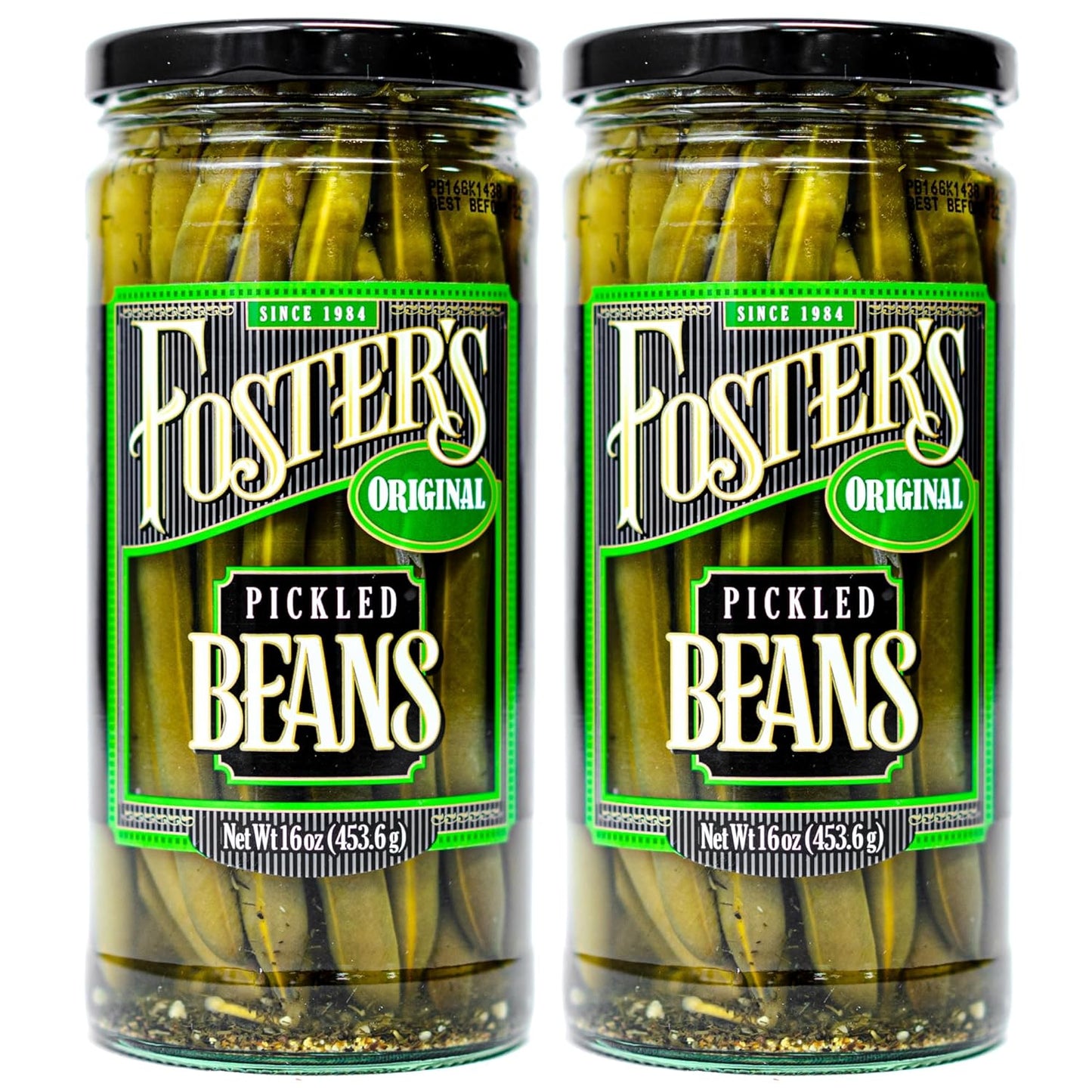 Foster's-Frijoles-verdes-en-escabeche-en-frasco,-original,-16-738