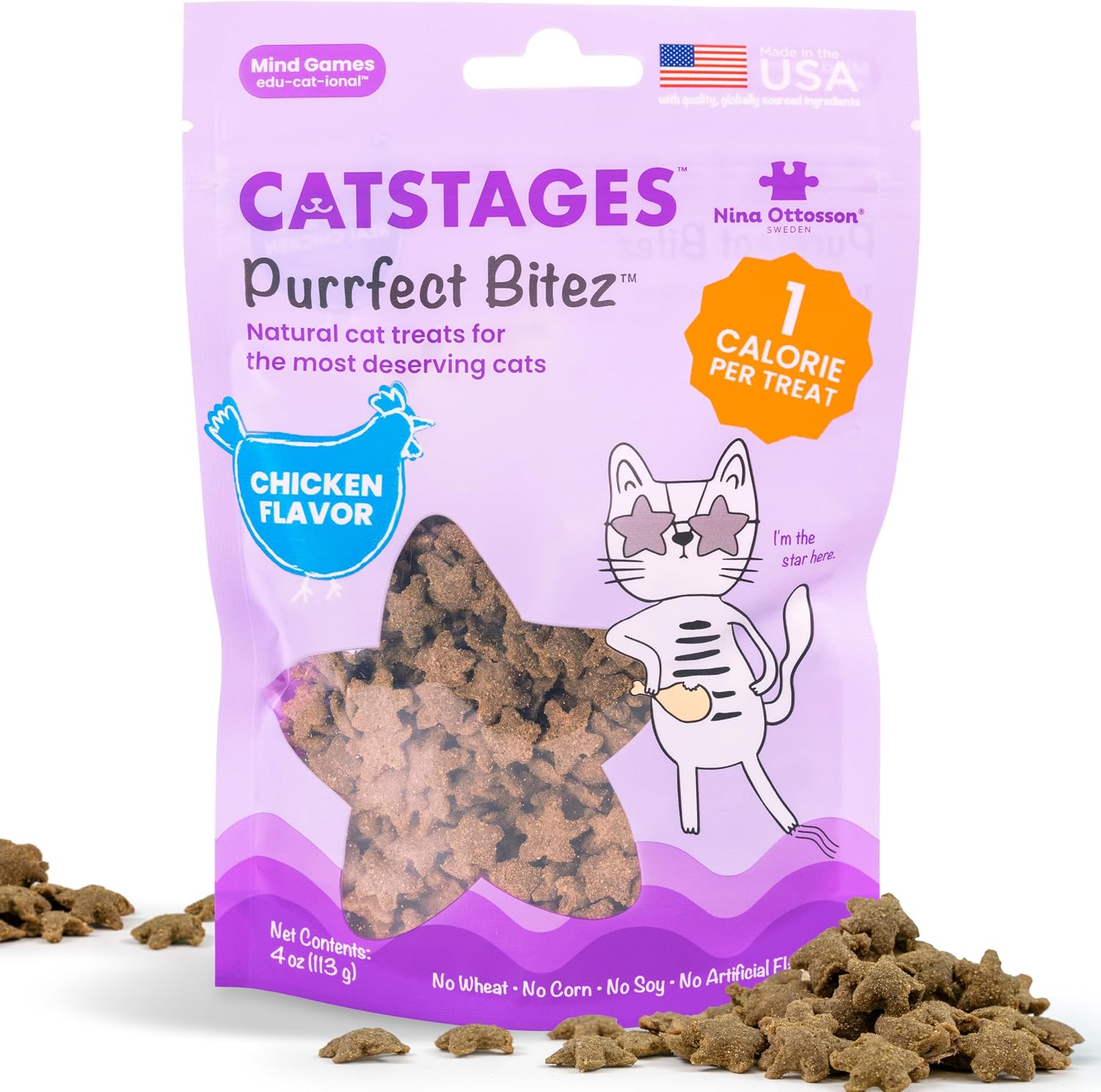 Catstages-by-Nina-Ottosson-Purrfect-Bitez-Natural-Crunchy-Cat-Treats-for-Puzzles,-Toys,-Feeders,-336