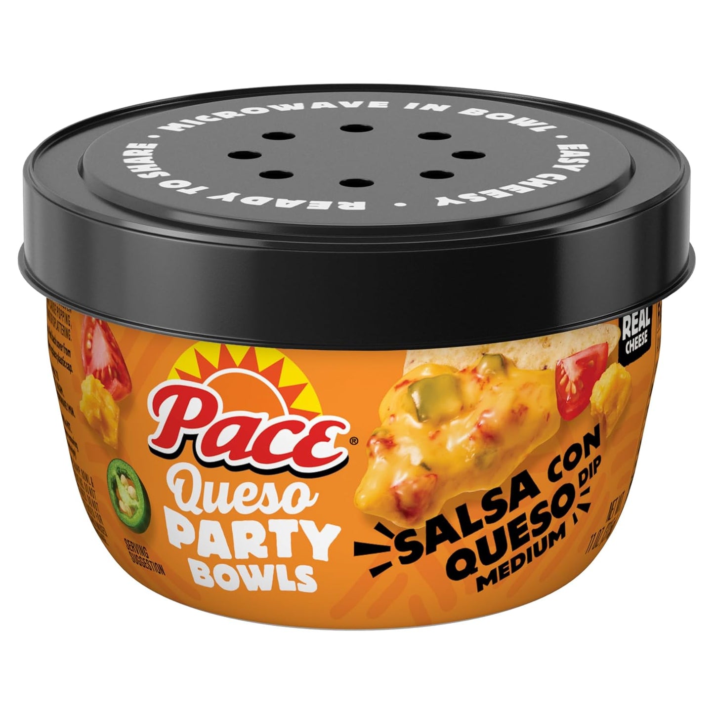 Pace-Salsa-Con-Queso-Dip,-Cheese-Dip,-11-oz-Microwavable-Bowl------1123