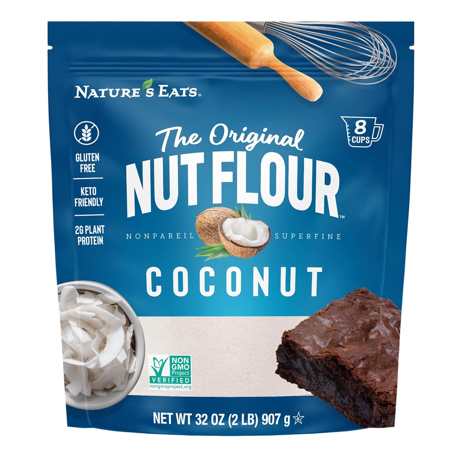 Nature's-Eats-Harina-de-coco,-32-oz-------941