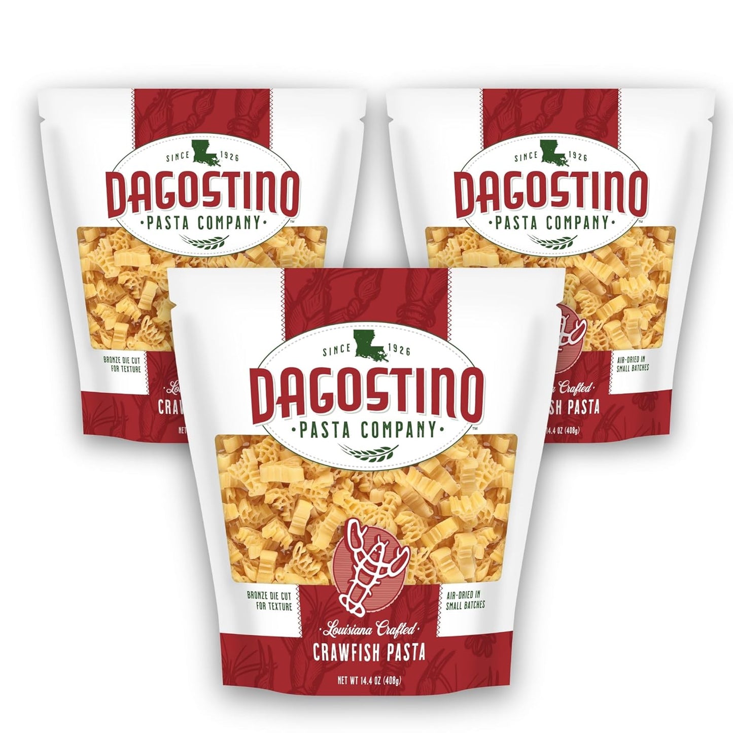 Dagostino---Pasta-con-forma-de-cangrejo-de-cangrejo,-paquete--de-136